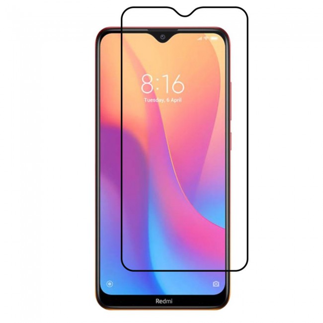 Xiaomi Redmi 8A Pro Tempered Glass 3D Ultimate Margoun - Black Frame