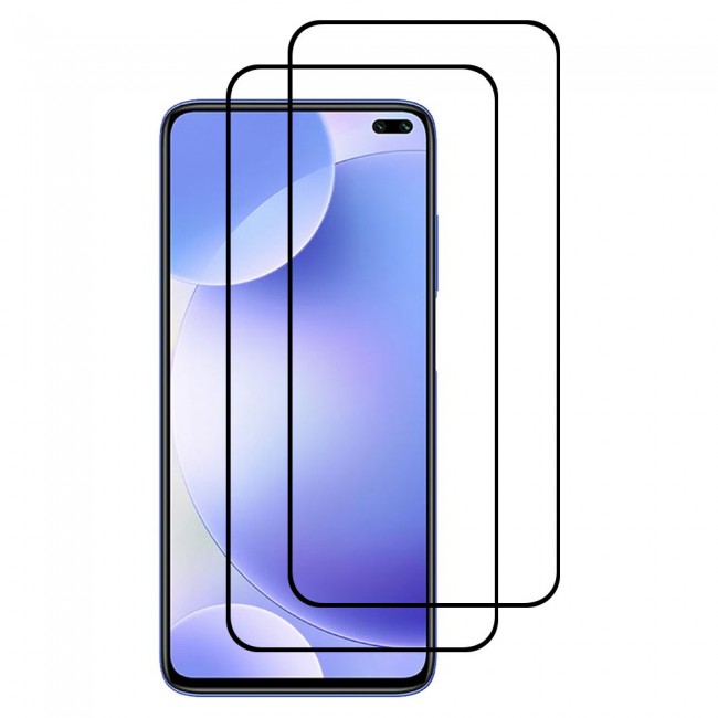 Xiaomi Redmi K30 Screen Protector 3D Glass 2-Pack Margoun