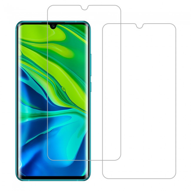 Xiaomi Mi Note 10 Screen Protector Glass 2 Pack Margoun