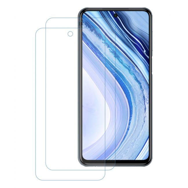 Xiaomi Redmi Note 9 Pro Max Tempered Glass Max Shieldz 2 Pack Margoun - Clear