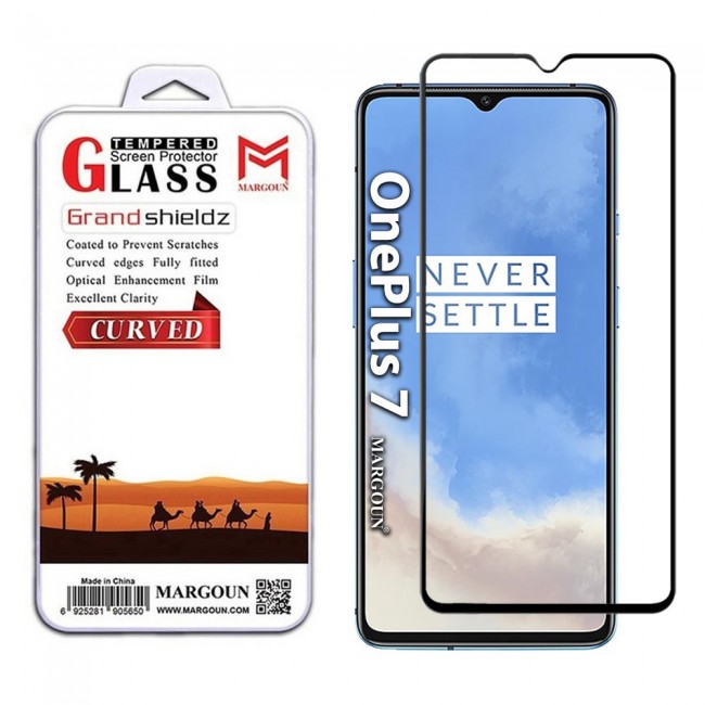 OnePlus 7 Screen Protector Glass 9D Grand Shieldz by Margoun