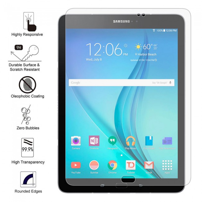 Samsung Galaxy Tab A 9.7 T550 T555 Glass Screen Protector - Clear