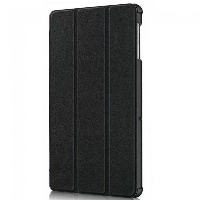 Samsung Galaxy Tab S5e SM-T720  Flip Leather Case - Black , Beige