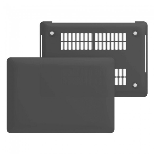 MacBook Pro 13 Inch A2251 A2289 A2159 A1989 A1706 A1708 Sleek Hard Cover and Keyboard Skin - Black