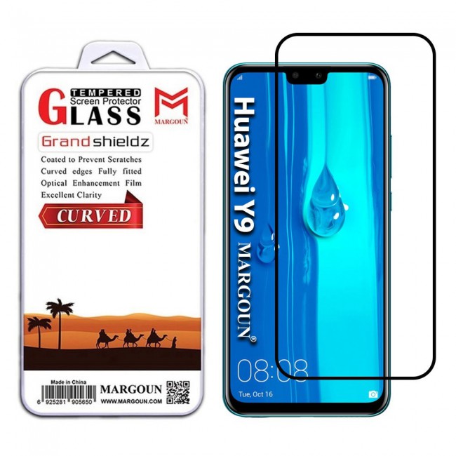Huawei Y9 Screen Protector 3D Tempered Glass Grand Shieldz by Margoun