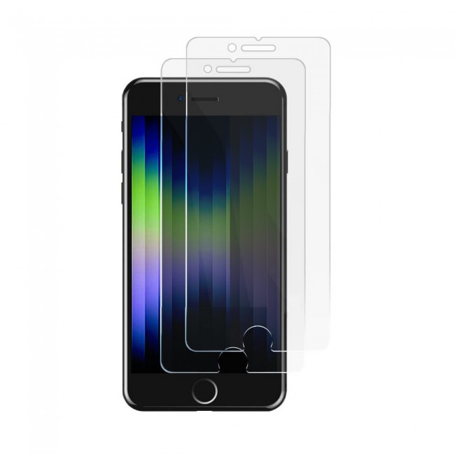 iPhone SE 2022 Screen Protector Super Shieldz by Margoun - 2Pack Clear