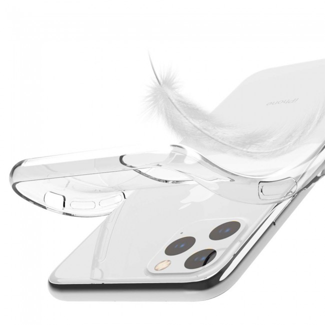 iPhone 11 Pro Max TPU Clear case Cover (6.5 inch) - MARGOUN Soft Jelly case cover