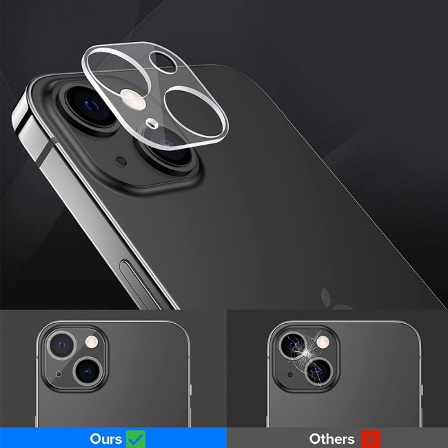 iPhone 13 Camera Lens Protector 3D Tempered Film by Margoun