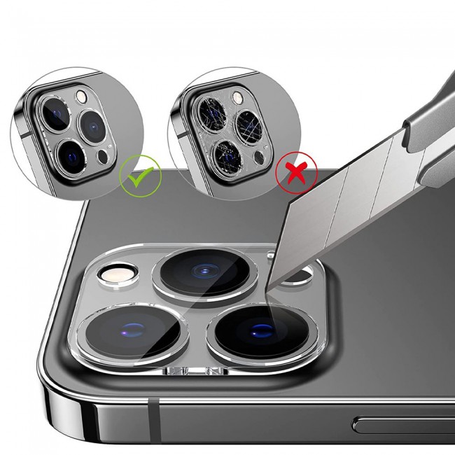 iPhone 13 Pro Camera Lens Protector 3D Tempered Film by Margoun