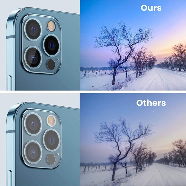 iPhone 13 Pro Camera Lens Protector 3D Tempered Film by Margoun