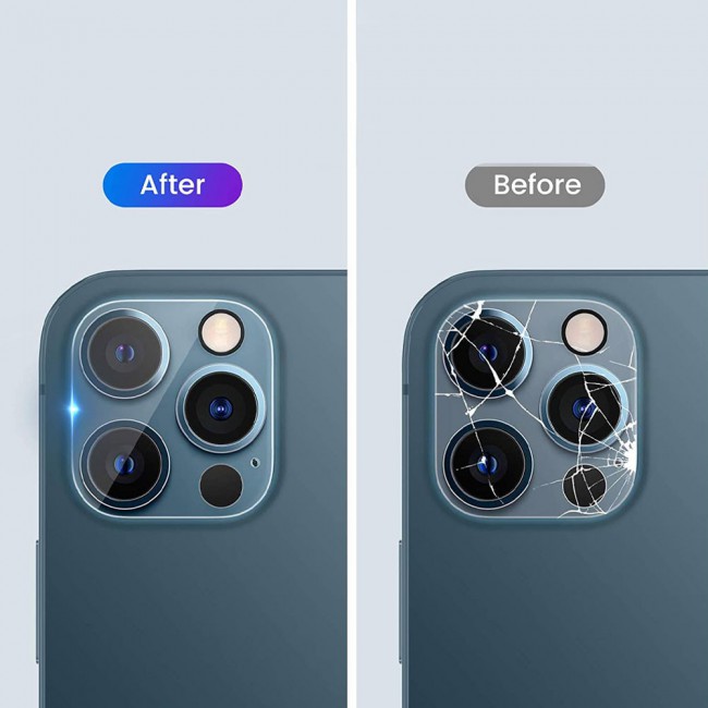 iPhone 13 Pro Camera Lens Protector 3D Tempered Film by Margoun