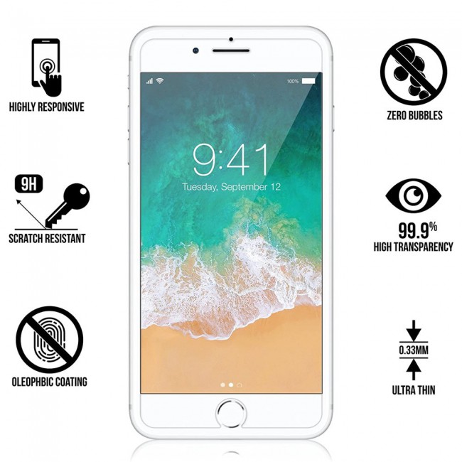 iPhone 6 Plus and 6S Plus Tempered Screen Protector 2Pack Max Shieldz Margoun