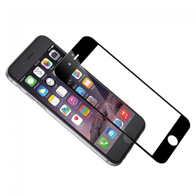 Apple iPhone SE 2020 3D Tempered Screen Protector Ultimate Margoun - Black Frame