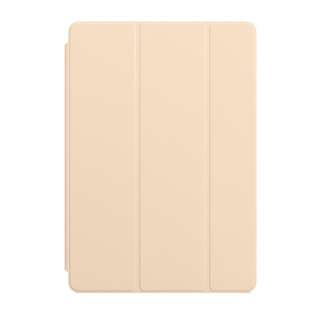 ipad 10.2 inch Flip Case Trifold PU Leather Cover - Black , Beige , Red
