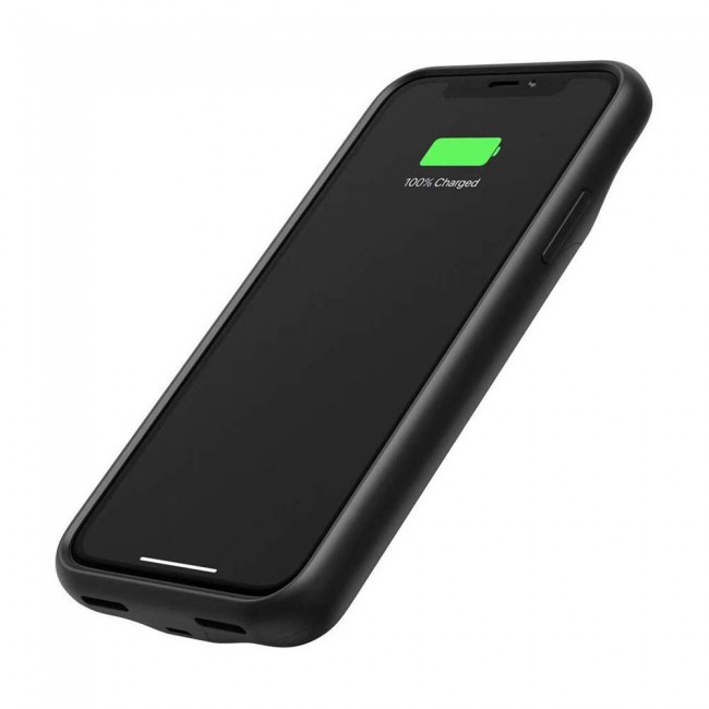 iphone 11 Pro Battery Case 3500mAh Smart Charging Case Backup Battery - Black