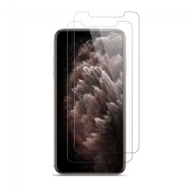 iphone 11 Pro Max Glass screen Protector 2-Pack Super Shieldz by Margoun