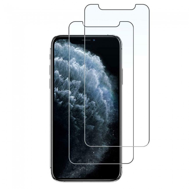 iphone 11 Pro Max Glass screen Protector 2-Pack Super Shieldz by Margoun