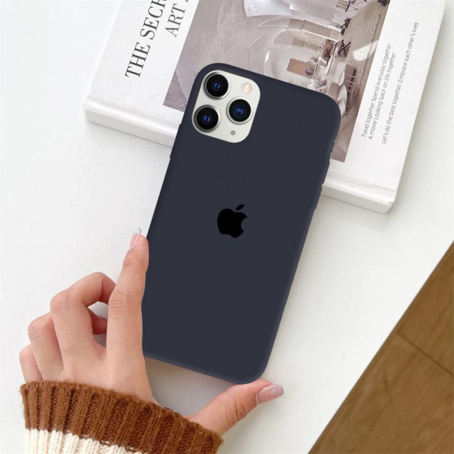 MARGOUN For iPhone 11 Pro Max Silicone Shockproof Protective Case Blue
