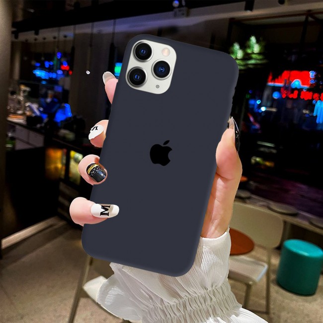 MARGOUN For iPhone 11 Pro Max Silicone Shockproof Protective Case Blue