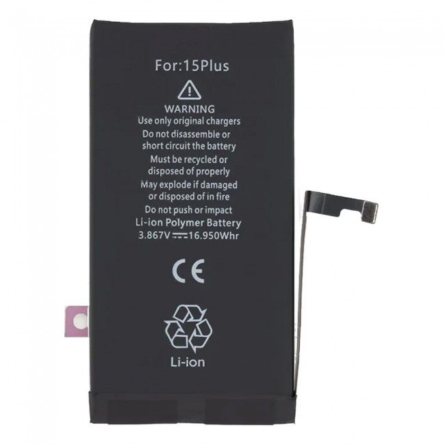 Margoun Replacement Battery for iPhone 15 Plus , High Capacity Li-ion Internal Battery Cell