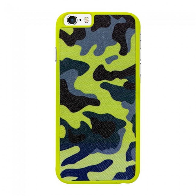 iphone 6 Case Cover Camouflage Design-Yellow