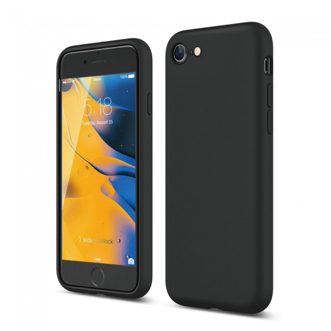 Apple iphone SE 2020 Case Cover Black Margoun