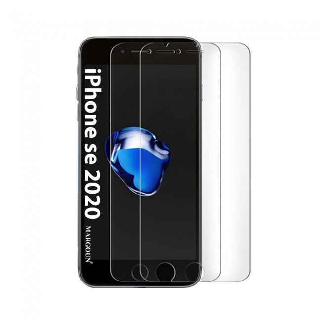 iphone SE 2020 Screen Protector Glass 2-Pack Max Sheildz Margoun
