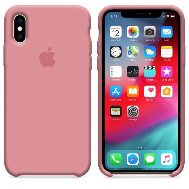 iphone XR Silicone Case Cover Margoun - Orange Stone Pink Taupe Purple Yellow Skyblue