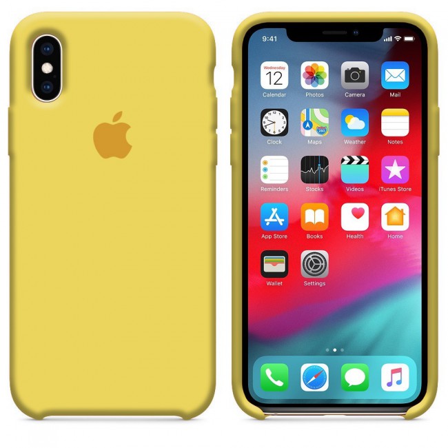 iphone XR Silicone Case Cover Margoun - Orange Stone Pink Taupe Purple Yellow Skyblue