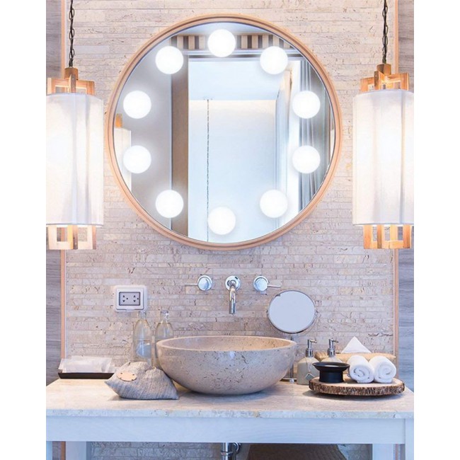 Margoun 10 LED Lamp Light Stripe for Vanity Mirror