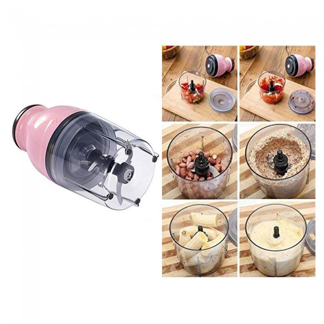 Margoun Capsule Cutter Quatre Multipurpose Food Processor - Pink