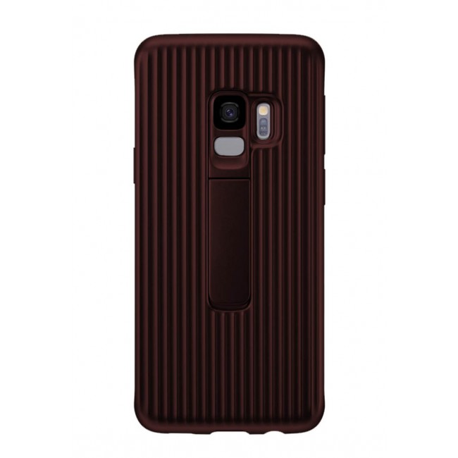 Margoun Back Case for Samsung Galaxy S9 Protective Standing Cover with Kickstand (SHR)
