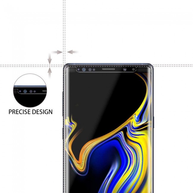 Margoun 2Pack  Super Shieldz 3D Curved Screen Protector for Samsung Galaxy Note 9
