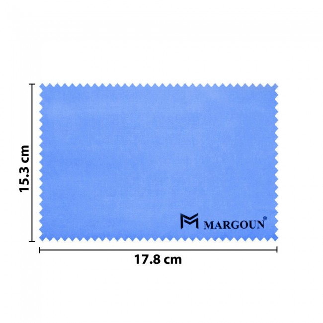 MARGOUN 8 Pack Microfiber Cleaning Cloth Premium Cloth for Glasses Lens Screens and More-Multicolour