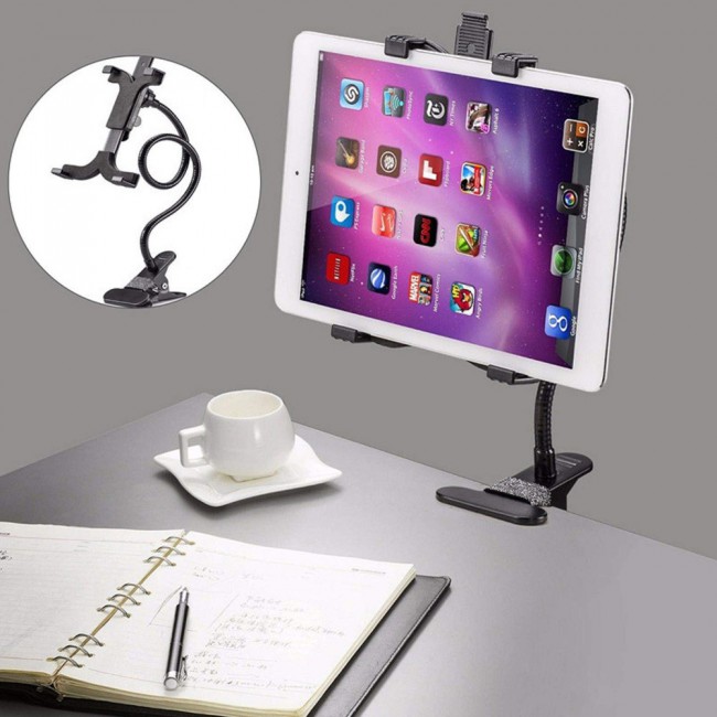 Margoun Flexible Goose Neck Tablet Holder - Black