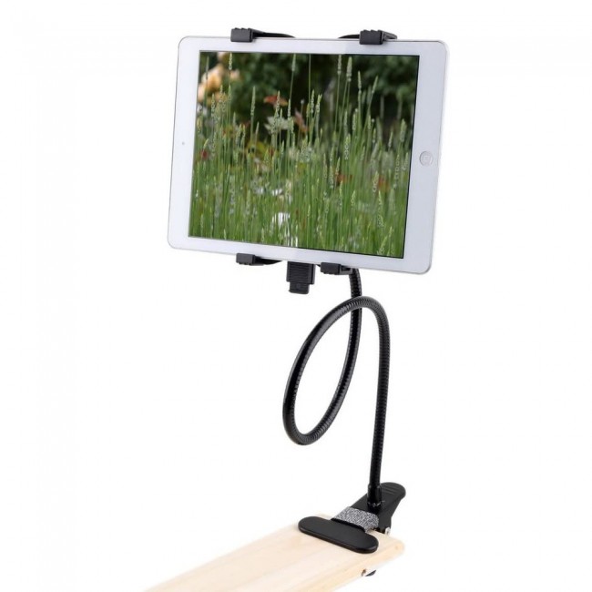 Margoun Flexible Goose Neck Tablet Holder - Black
