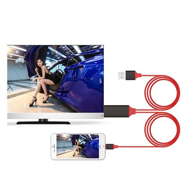 Margoun Lightning to HDTV HDMI Adapter Cable for iPad and iPhone 