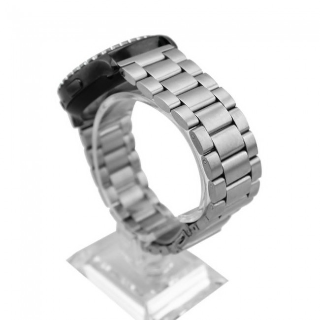 Margoun 22mm Stainless Steel Buckle Watch Band for Samsung Gear S3 Frontier and Classic - Silver