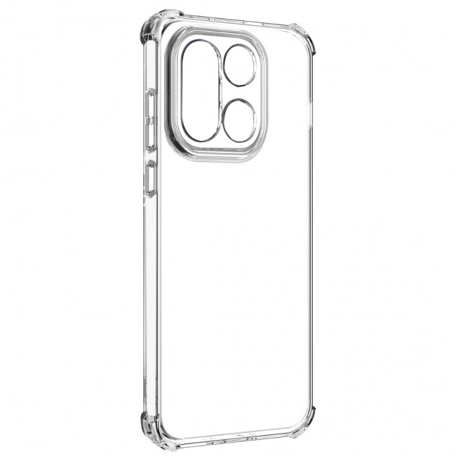MARGOUN Compatible With OnePlus 15 Case Bumper Soft TPU 6.7 inch Cover Airbag Corner Anti-Fall Flexible Phone Case Clear