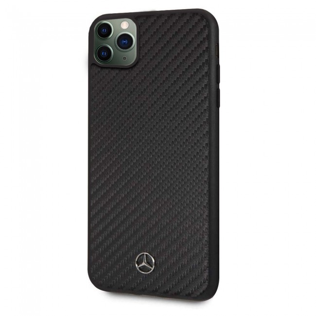 Mercedes Benz for iPhone 11 Pro Max carbon Fiber Case Cover (6.5 inch)