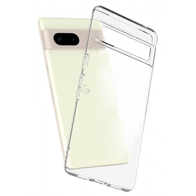 MARGOUN Google Pixel 7 TPU Case Clear Anti-Yellowing Transparent Shockproof Protective Phone Case Scratch Resistant Cover