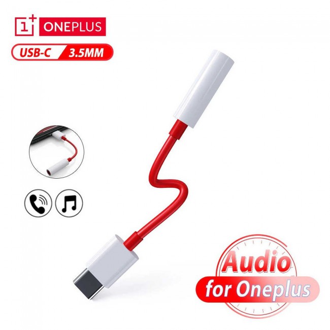 Official OnePlus Type-C to 3.5mm AUX Adapter 9cm