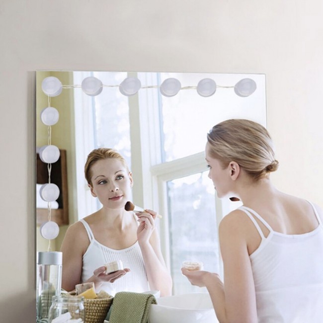 LED Vanity Mirror 10 Light bulbs