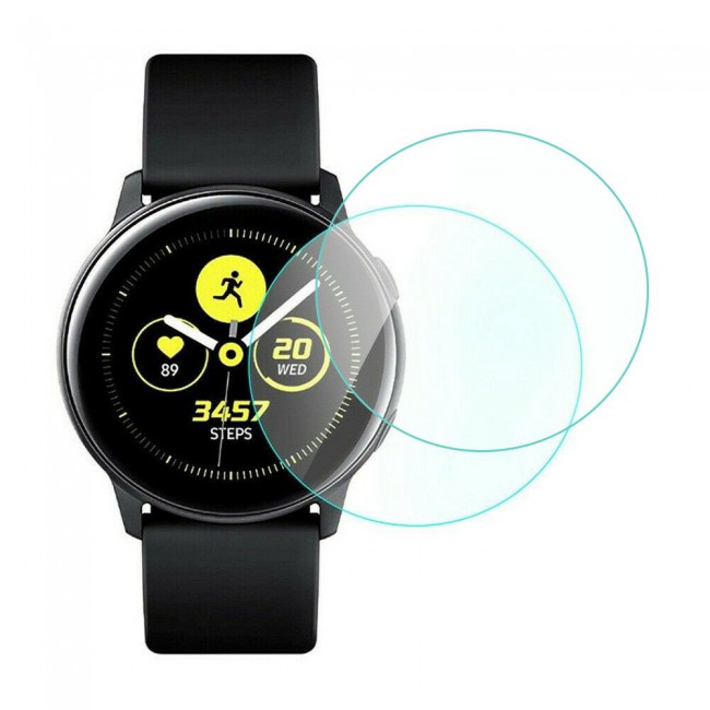 2Pack Full Stick Premium Screen Protector for Samsung Galaxy Watch Active 2 40mm - CLS