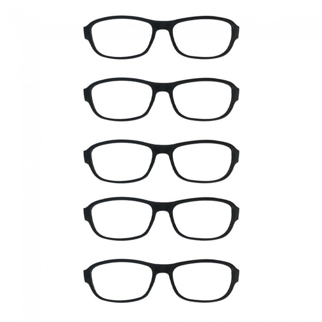 5Pack One Power Readers Auto Focus Unisex Reading Glasses with Adjustable Lens 0.5 – 2.5
