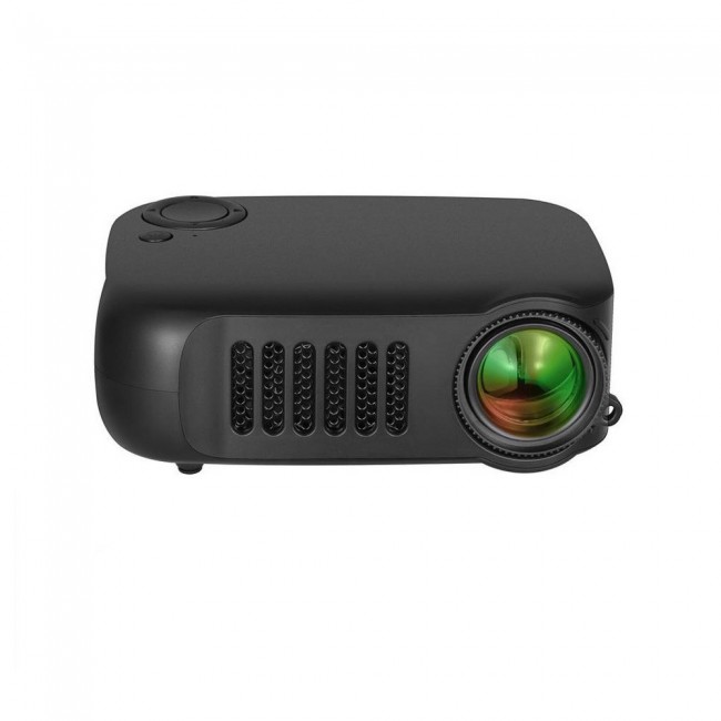 A2000 Mini LED Multimedia LCD Projector - Black
