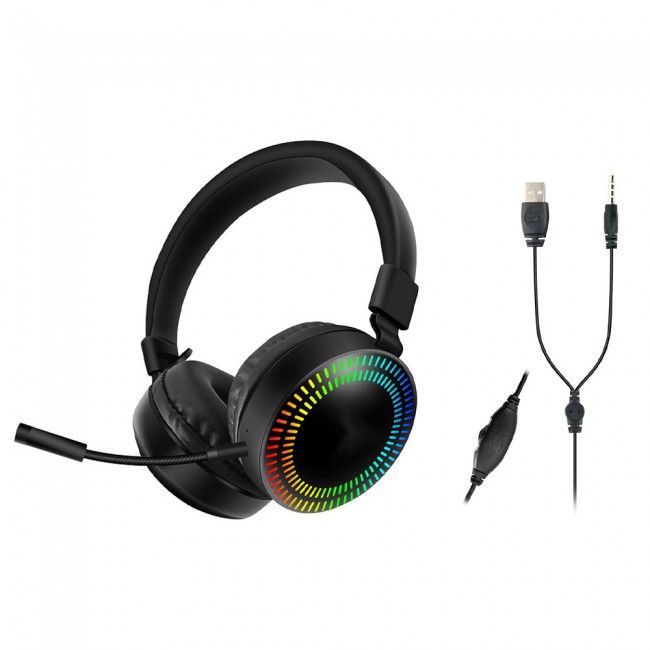 AKZ GM-019 Wired Noise Reduction Gaming Headphone with Mic