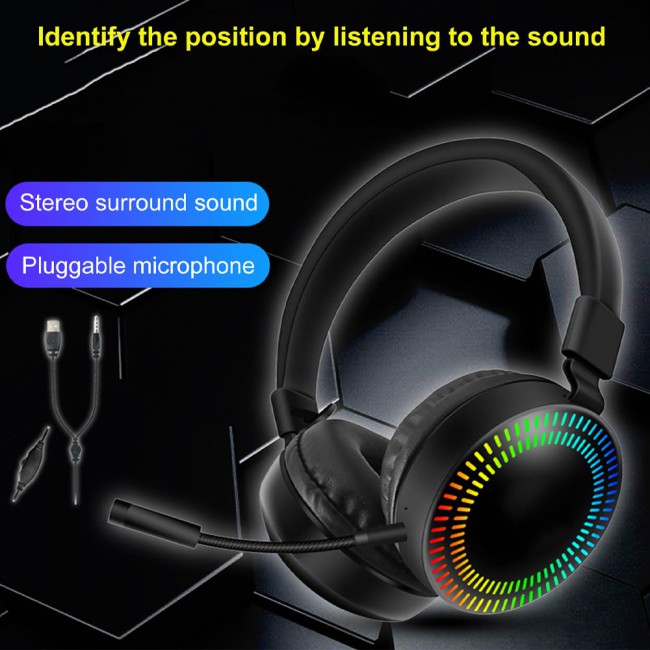 AKZ GM-019 Wired Noise Reduction Gaming Headphone with Mic
