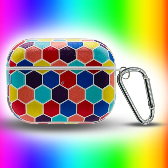 Airpods Pro Silicone Case with Carabiner Hook - Multi02
