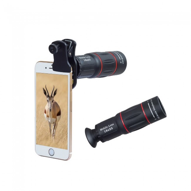 Apexel 18x Optical Telephoto Lens for Smartphones APLT18X